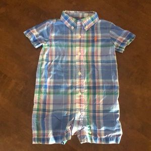 Ralph Lauren button down romper